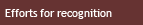effortsforrecongnition
